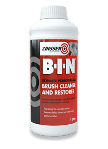 How To Clean Zinsser Bin Off Brushes  